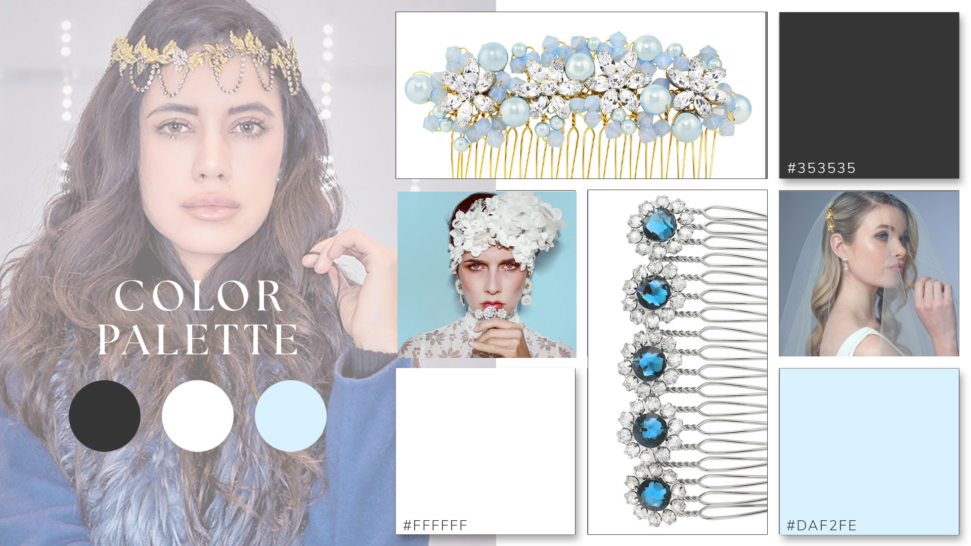 Color Palette - Brand Identity - Case Studies - Artisanal Design Shaped by Modern Luxury - Ellen Hunter NYC - Palm Island Creative