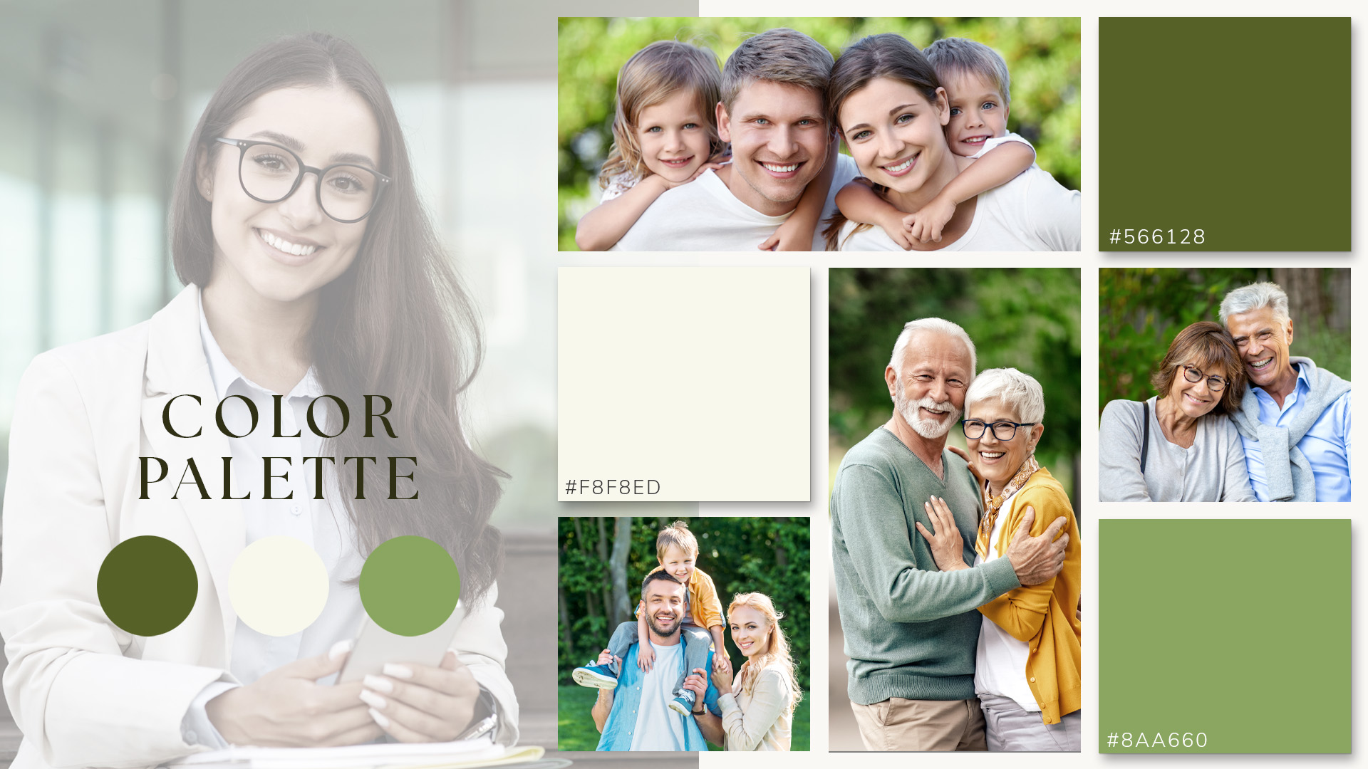 Color Palette - Brand Identity - Case Studies - Modern Dentistry Rooted In Community - SoBro Dental - Palm Island Creative