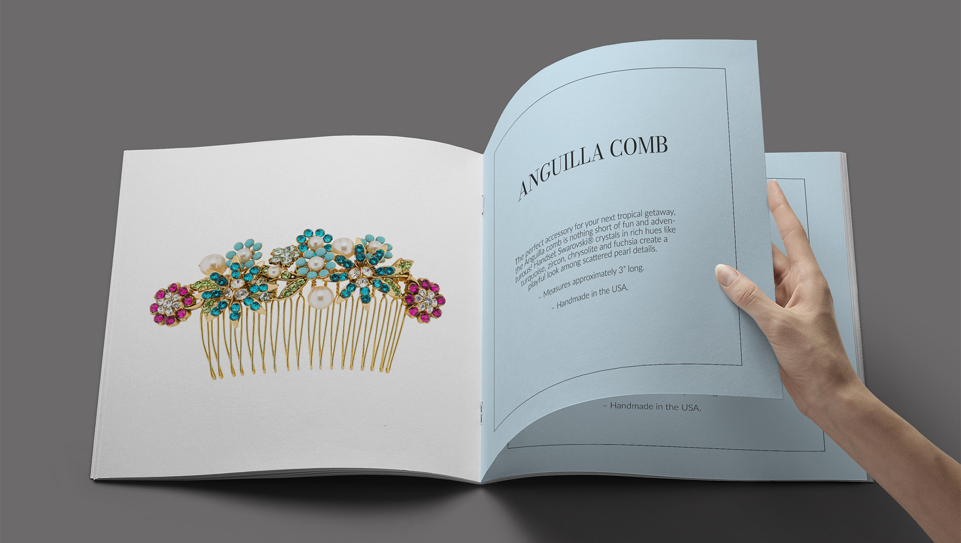 Logo Design - Brand Identity - Case Studies - Artisanal Design Shaped by Modern Luxury - Ellen Hunter NYC - Palm Island Creative