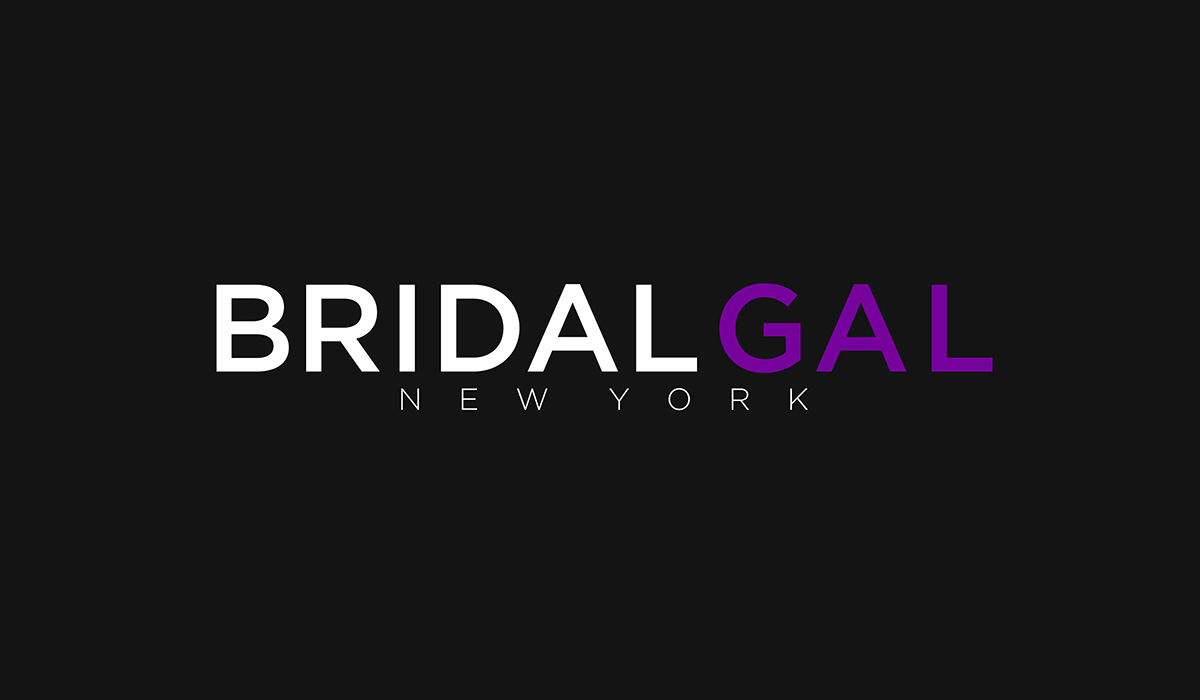 Logo Design - Brand Identity - Case Studies - Couture Beauty For The Luxury Bride - BRIDALGAL - Palm Island Creative