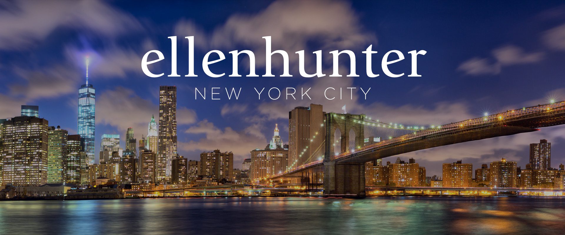 Logo Design - Brand Identity - Case Studies - Artisanal Design Shaped by Modern Luxury - Ellen Hunter NYC - Palm Island Creative