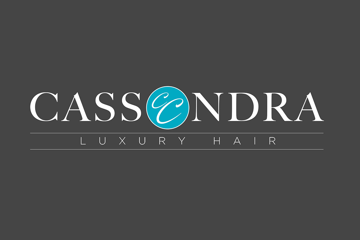 Logo Design - Brand Mark - Case Studies - Cassondra Luxury Hair - Palm Island Creative