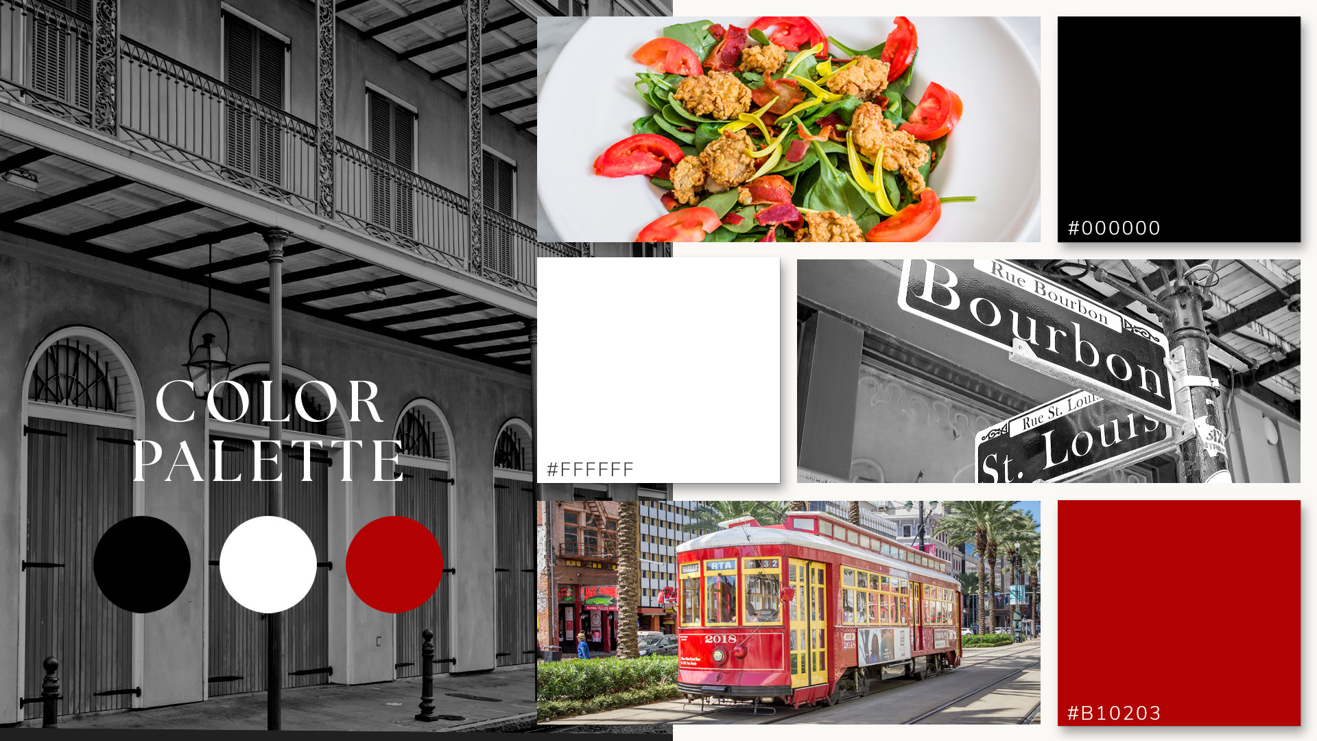 Color Palette - Brand Identity - Creating A Restaurant Experience That Stirs Desire - Palm Island Creative