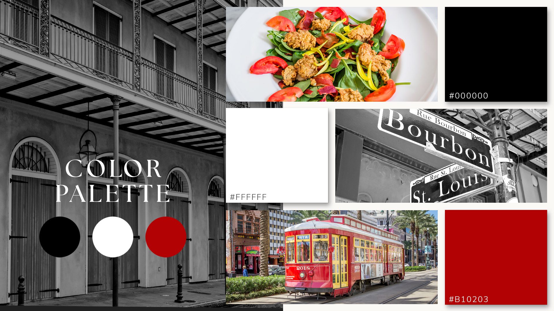 Color Palette - Brand Identity - Creating A Restaurant Experience That Stirs Desire - Palm Island Creative