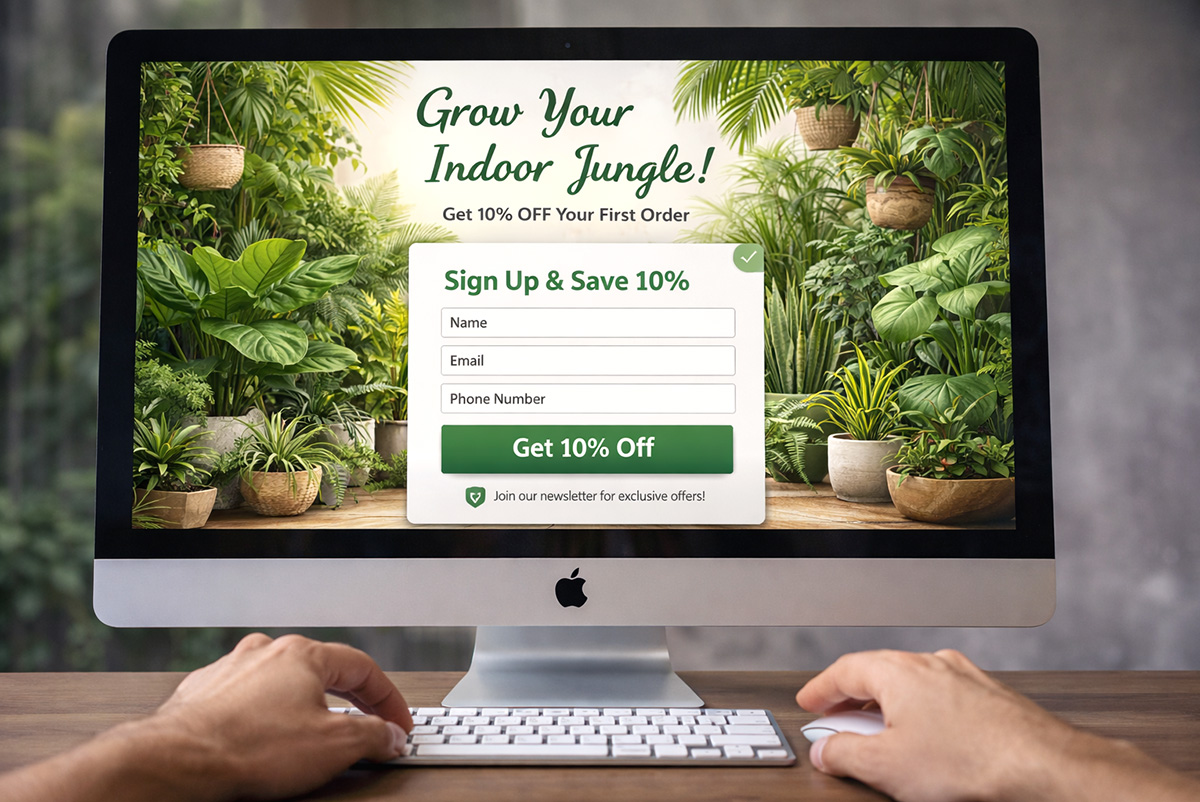 Lead Capture - Brand Marketing - Palm Island Creative