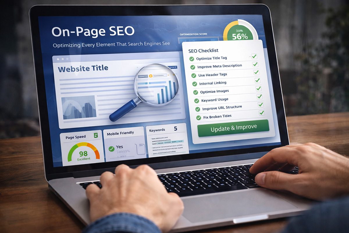 On Page SEO - SEO & AI Search - Palm Island Creative