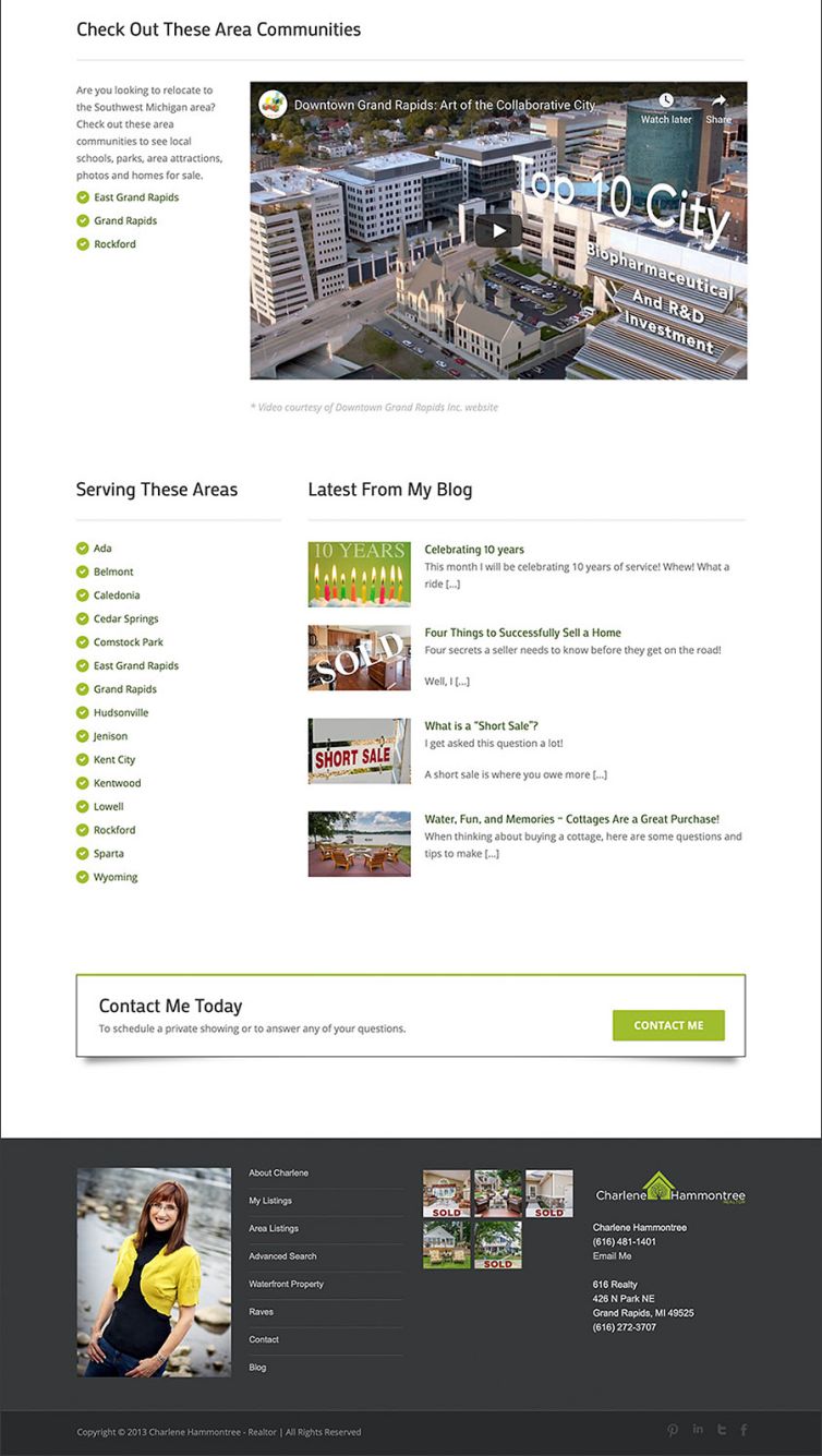 Website Design & Development - Design Portfolio - Palm Island Creative