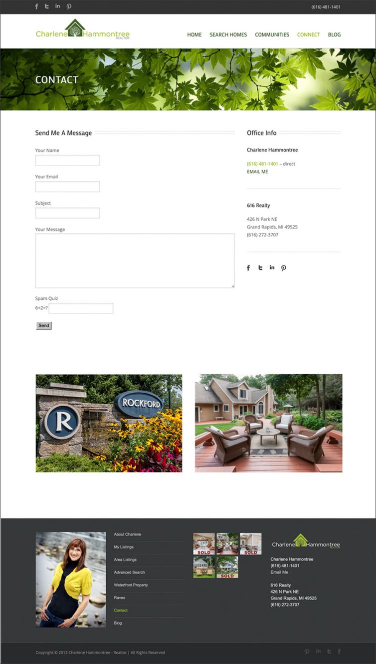 Website Design & Development - Design Portfolio - Palm Island Creative