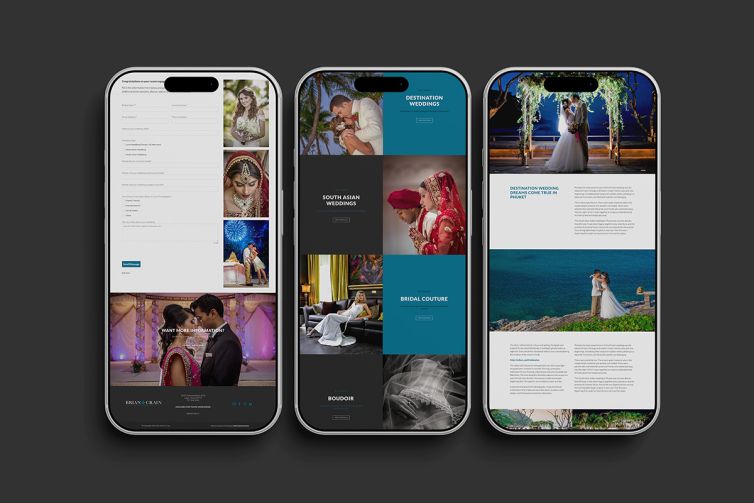 Website Design & Development - Design Portfolio - Palm Island Creative