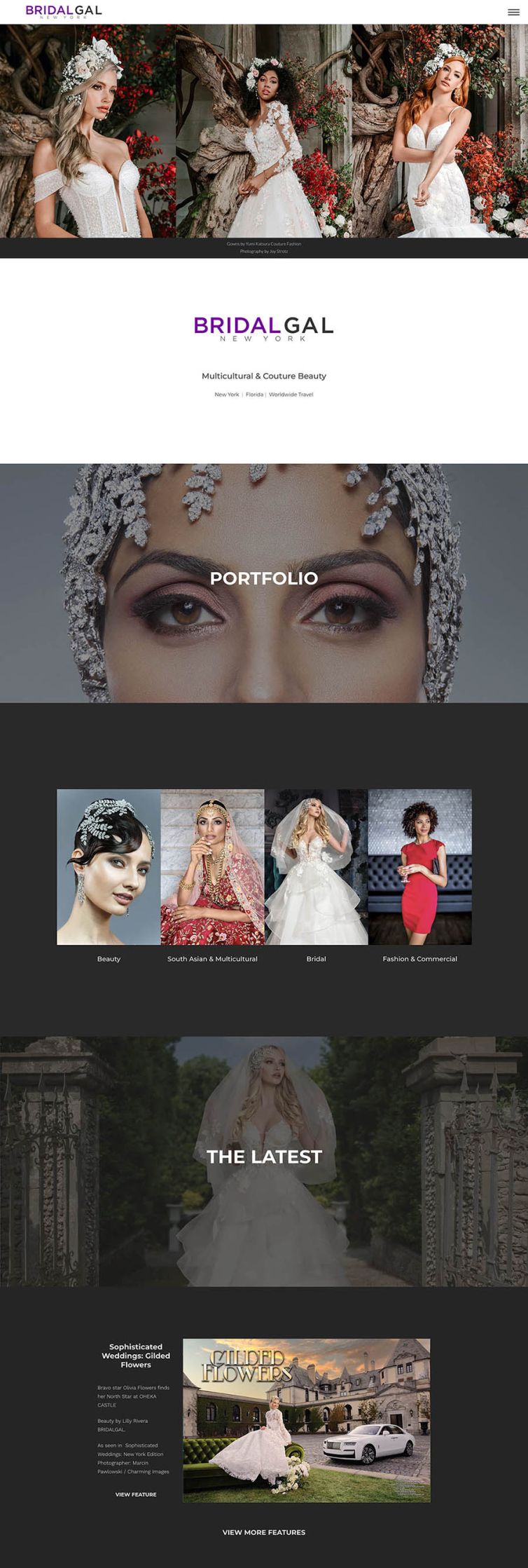 Website Design & Development - Design Portfolio - Palm Island Creative