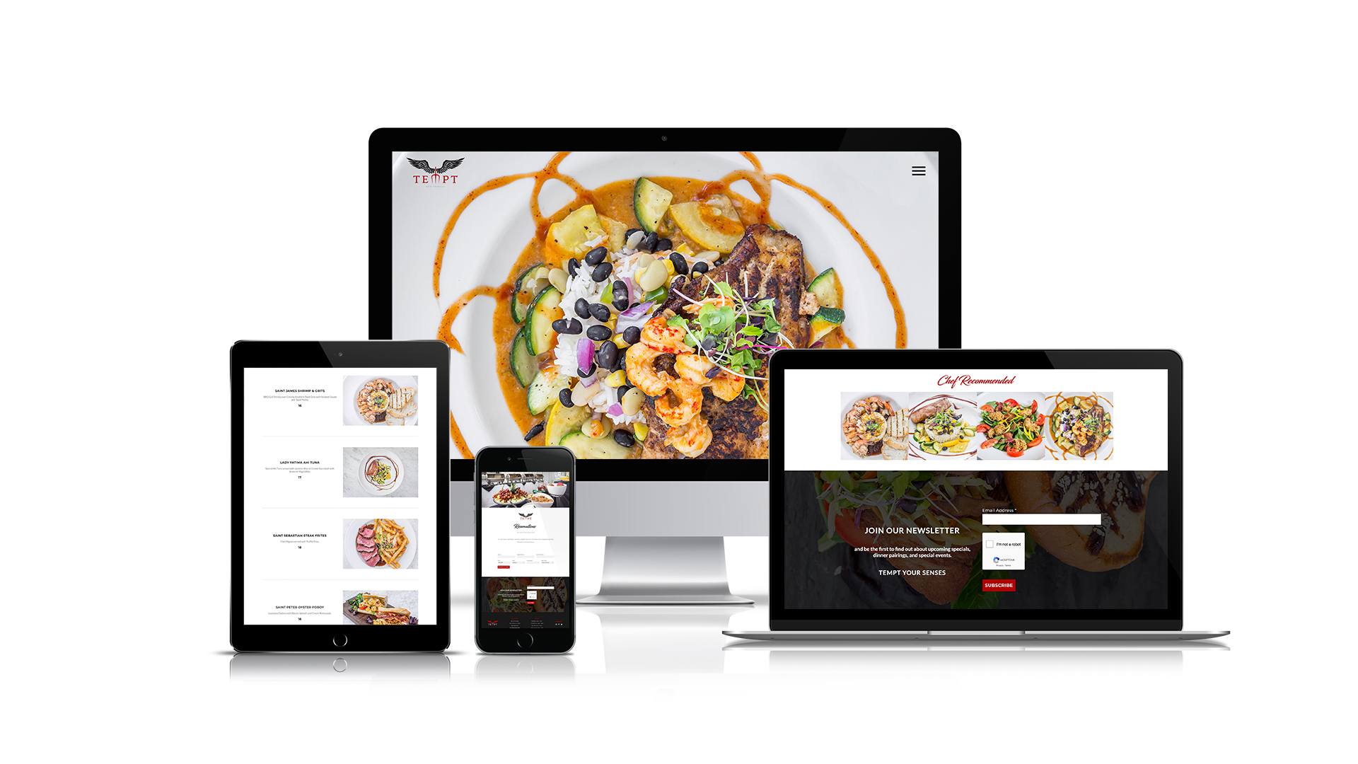 Website Design - Creating A Restaurant Experience That Stirs Desire - Palm Island Creative