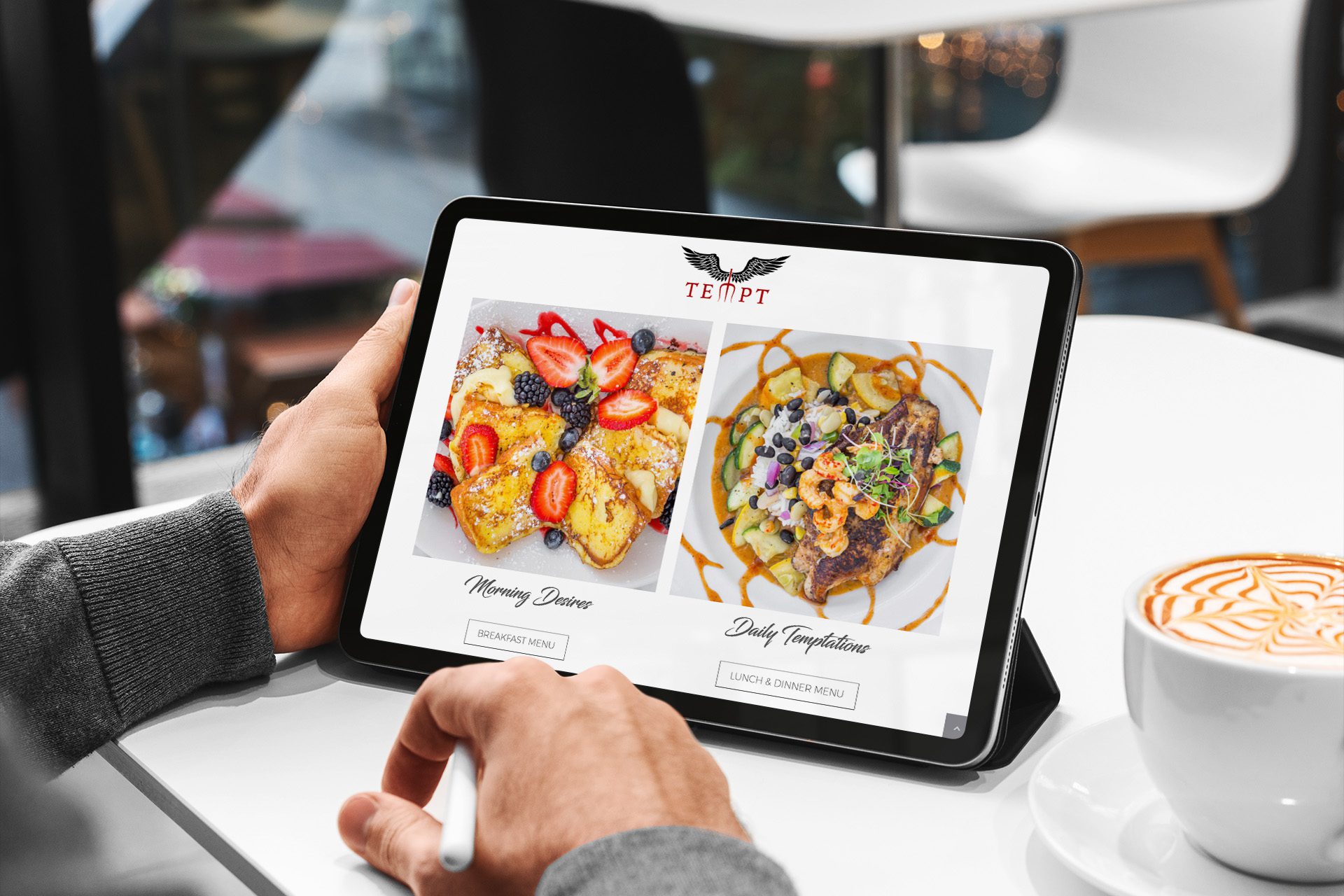 Website Design - Creating A Restaurant Experience That Stirs Desire - Palm Island Creative